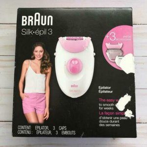 Braun Women's Silk-epil 3 Epilator Hair Removal
